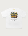 BAPE X WWE WRESTLERS BABY MILO RELAXED FIT TEE MENS