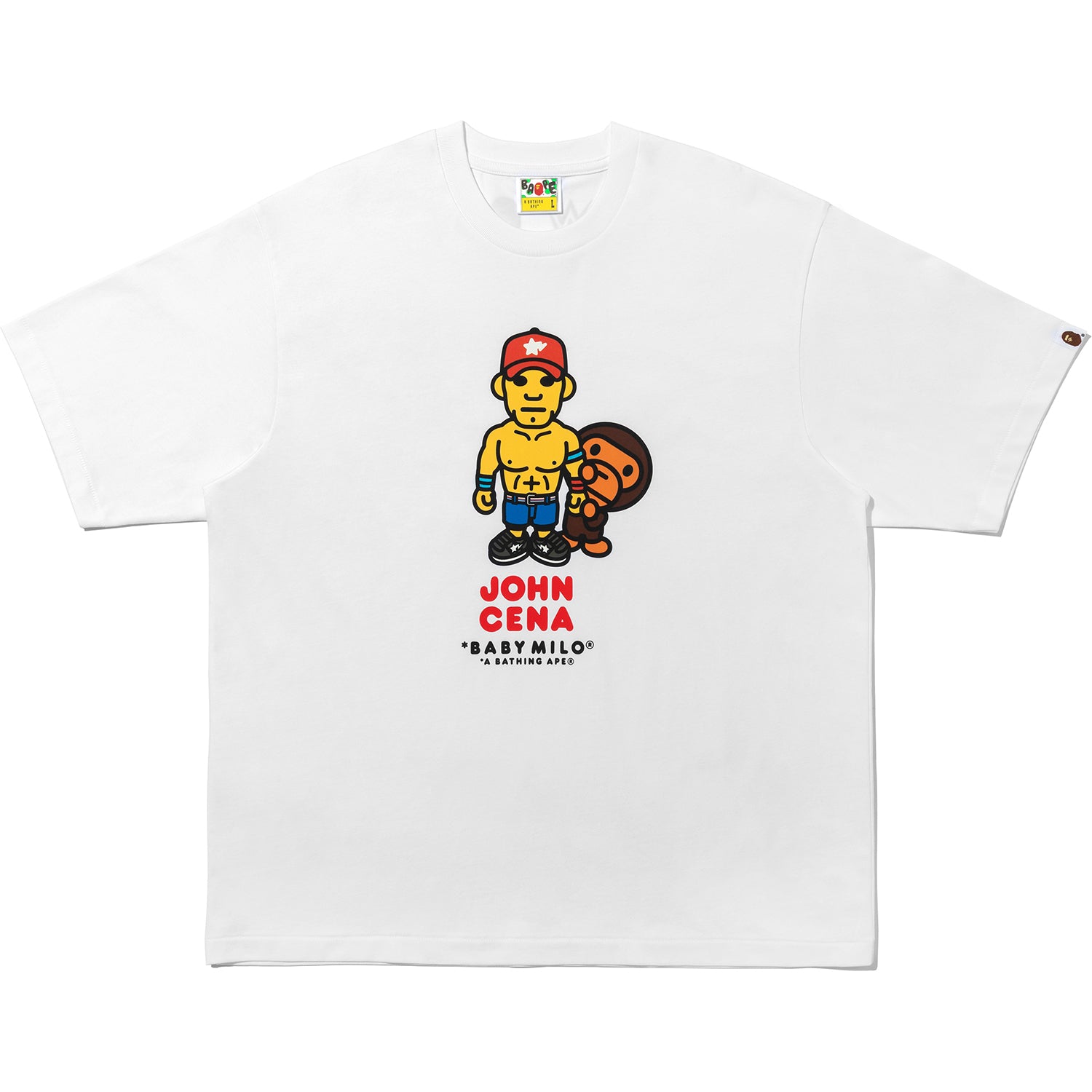 アイドル BAPE X WWE JOHN CENA BABY MILO RELAXED BAPE X WWE JOHN CENA BABY MILO RELAXED FIT TEE MENS – us.bape.com