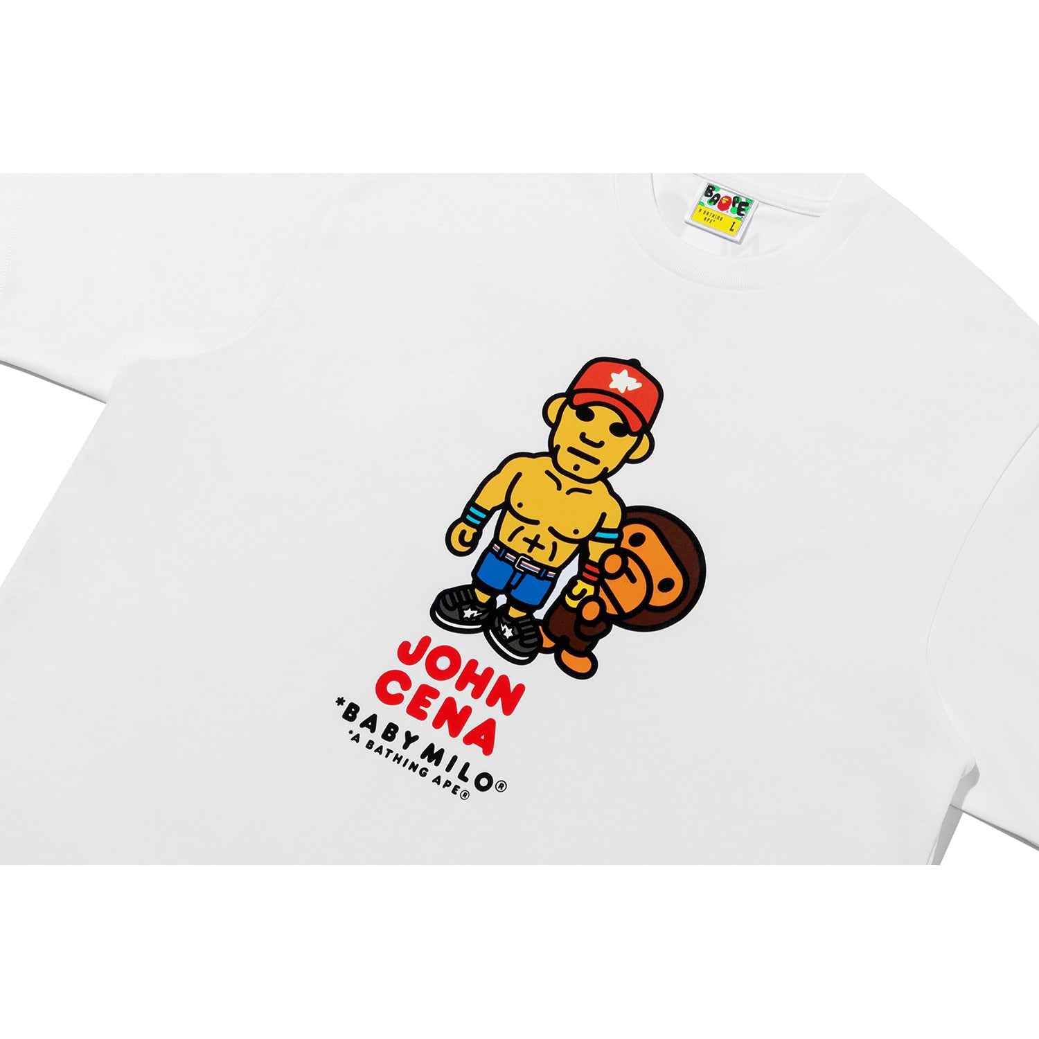 BAPE X WWE JOHN CENA BABY MILO TEE プロレス Fanatics | A Bathing Ape | BAPE X WWE JOHN CENA BABY MILO RELAXED