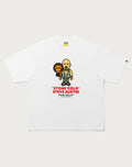 BAPE X WWE STONE COLD STEVE AUSTIN BABY MILO RELAXED FIT TEE MENS