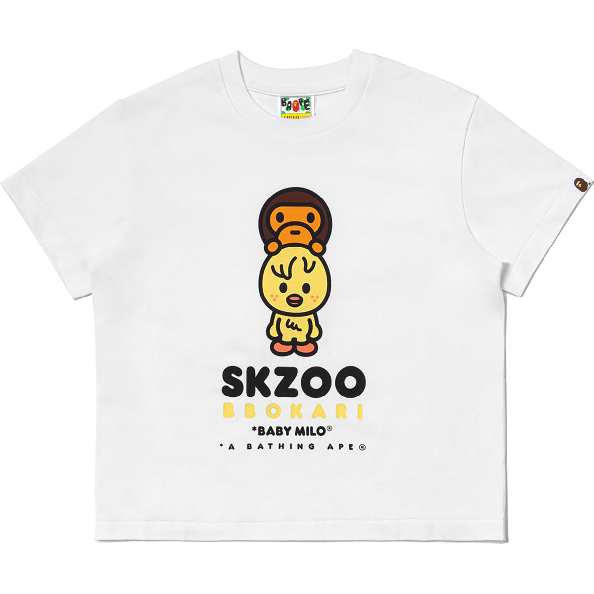 BAPE X STRAYKIDS BBOKARI BABY MILO TEE LADIES