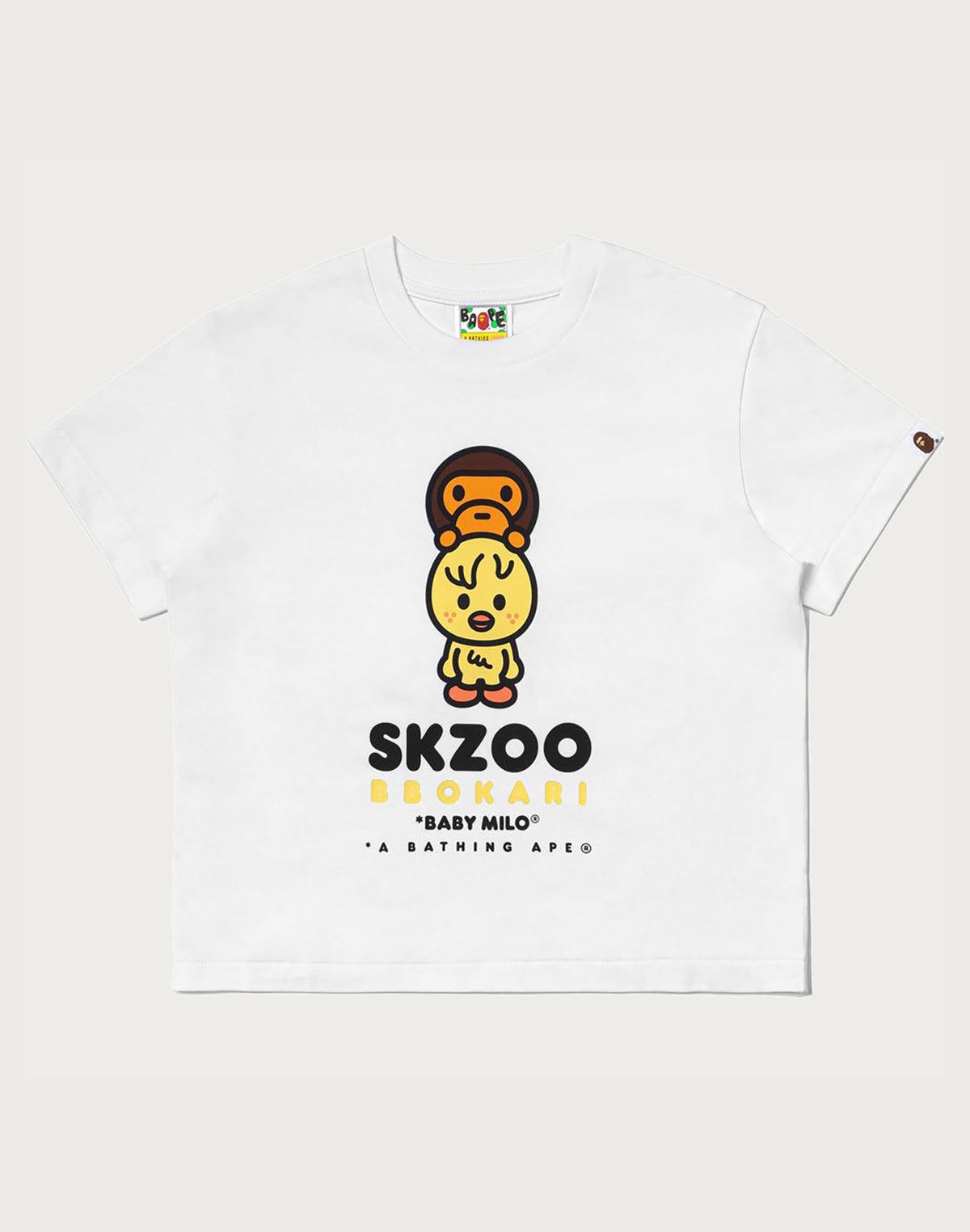 BAPE X STRAYKIDS BBOKARI BABY MILO TEE LADIES
