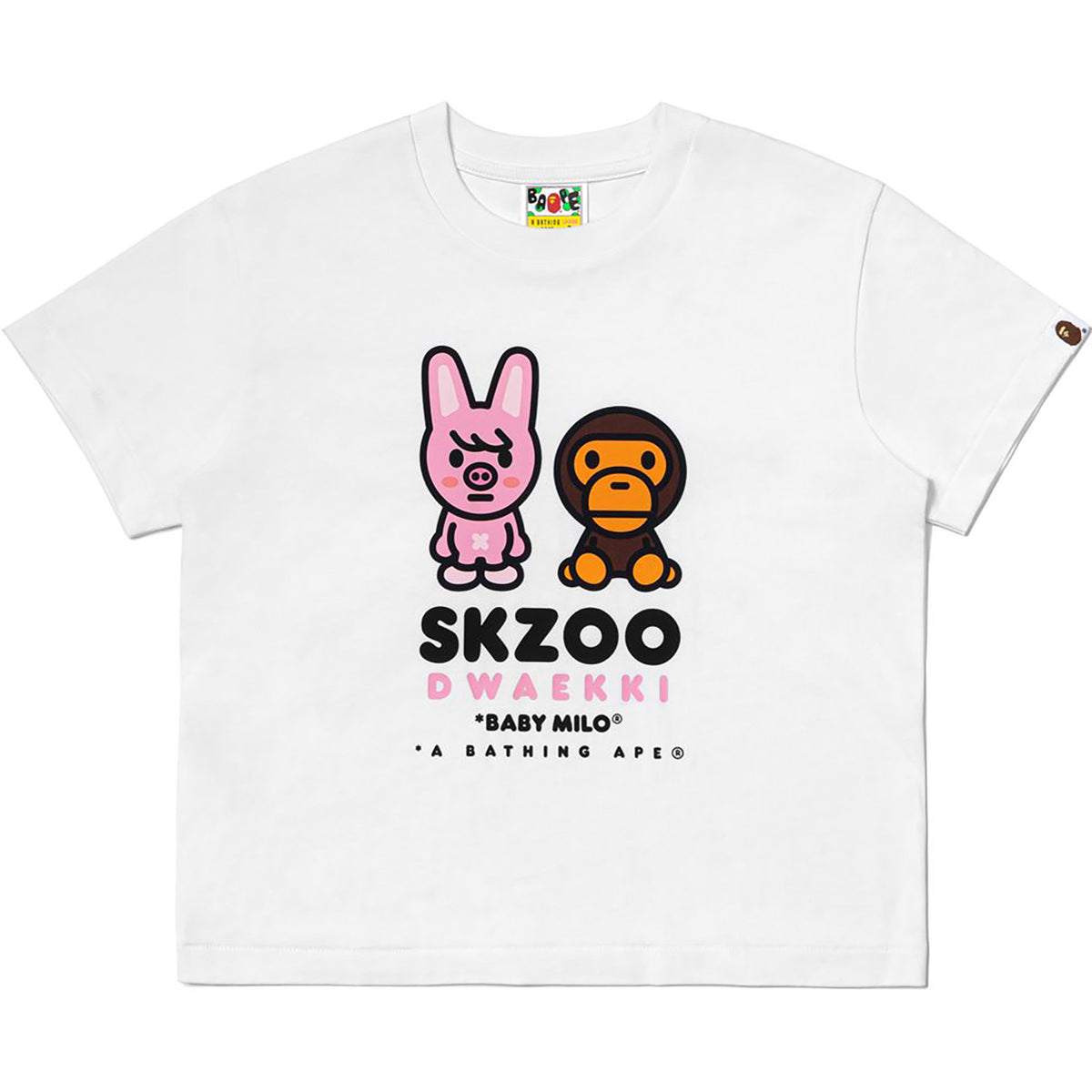 BAPE X STRAYKIDS DWAEKKI BABY MILO TEE LADIES