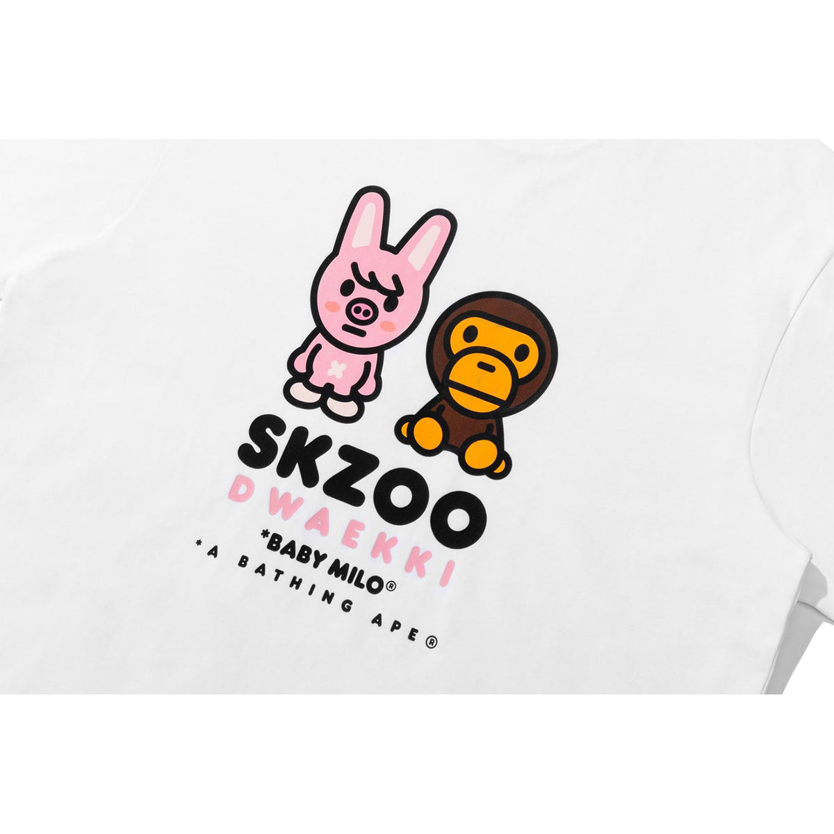 BAPE X STRAYKIDS DWAEKKI BABY MILO TEE LADIES