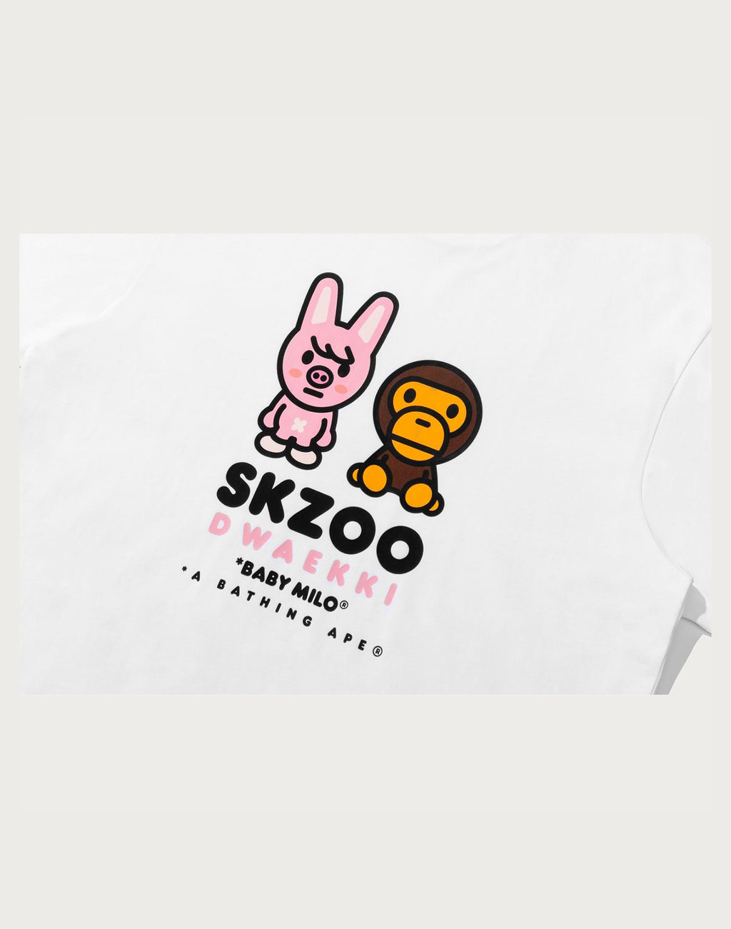 BAPE X STRAYKIDS DWAEKKI BABY MILO TEE LADIES