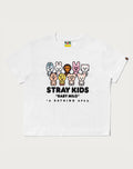 BAPE X STRAYKIDS BABY MILO WITH SKZOO FAMILY RELAXED FIT TEE LADIES