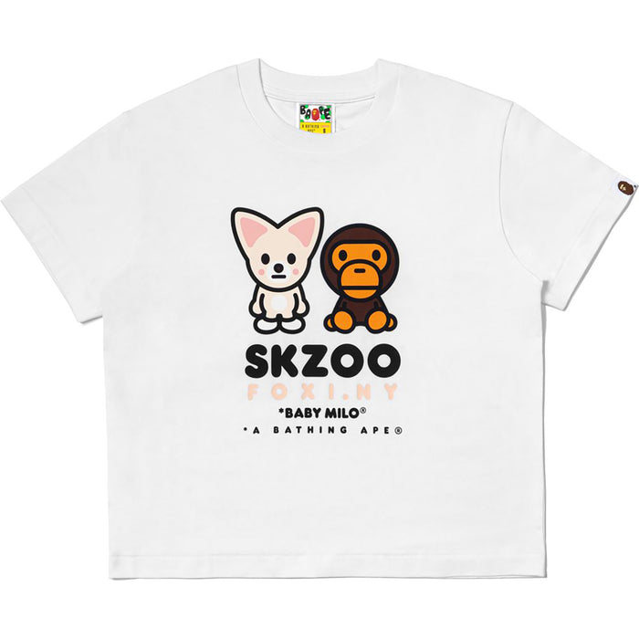 BAPE X STRAYKIDS FOXI.NY BABY MILO TEE LADIES