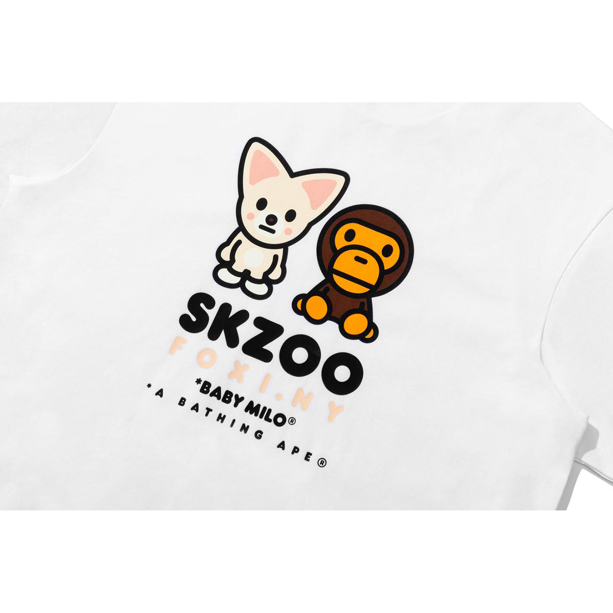 BAPE X STRAYKIDS FOXI.NY BABY MILO TEE LADIES