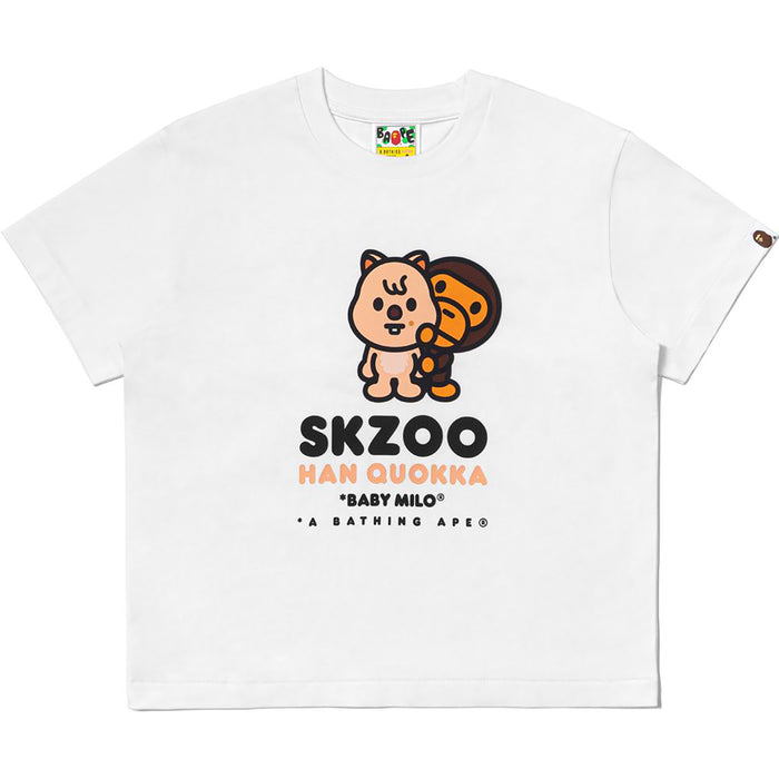 BAPE X STRAYKIDS HAN QUOKKA BABY MILO TEE LADIES