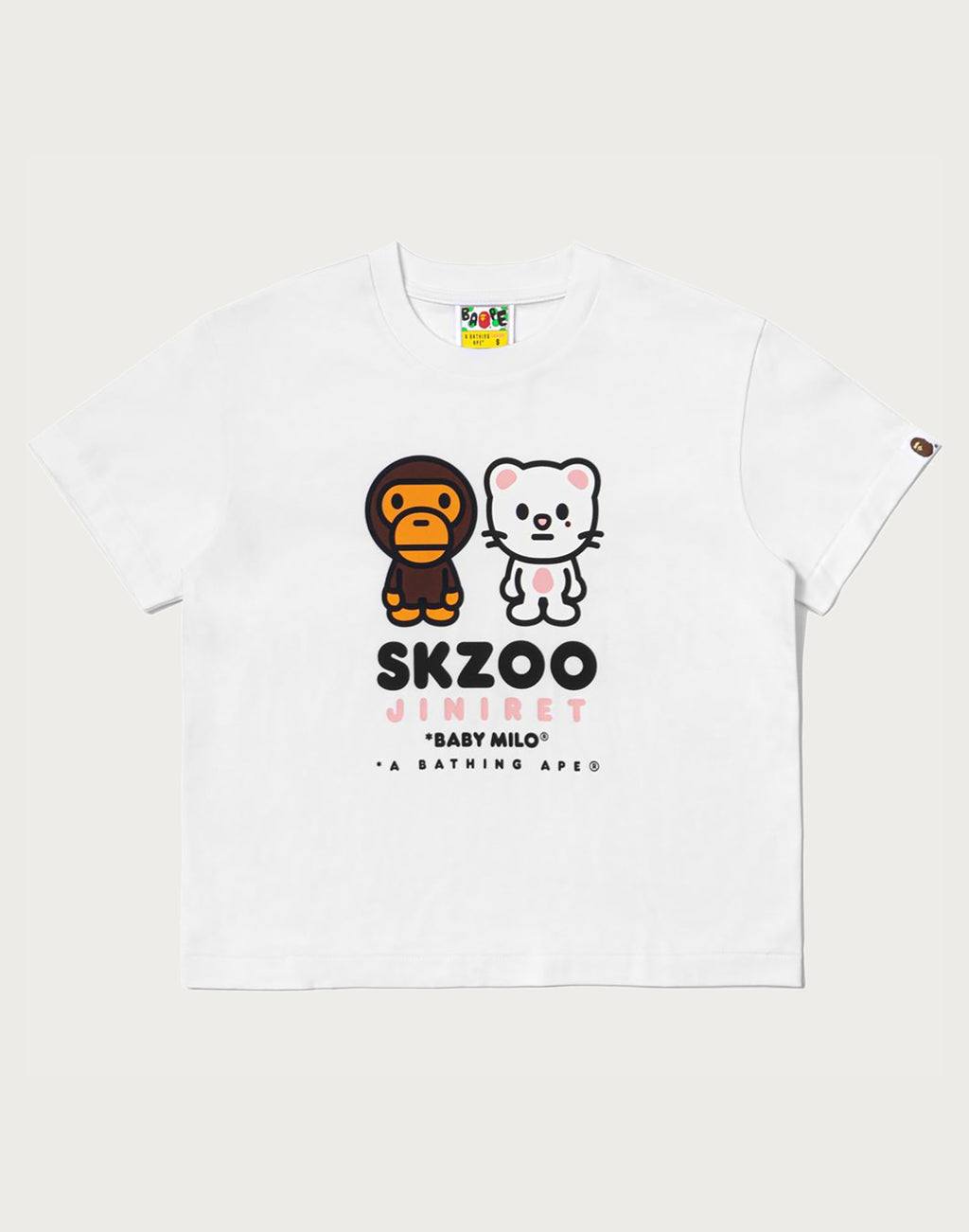 BAPE X STRAYKIDS JINIRET BABY MILO TEE LADIES