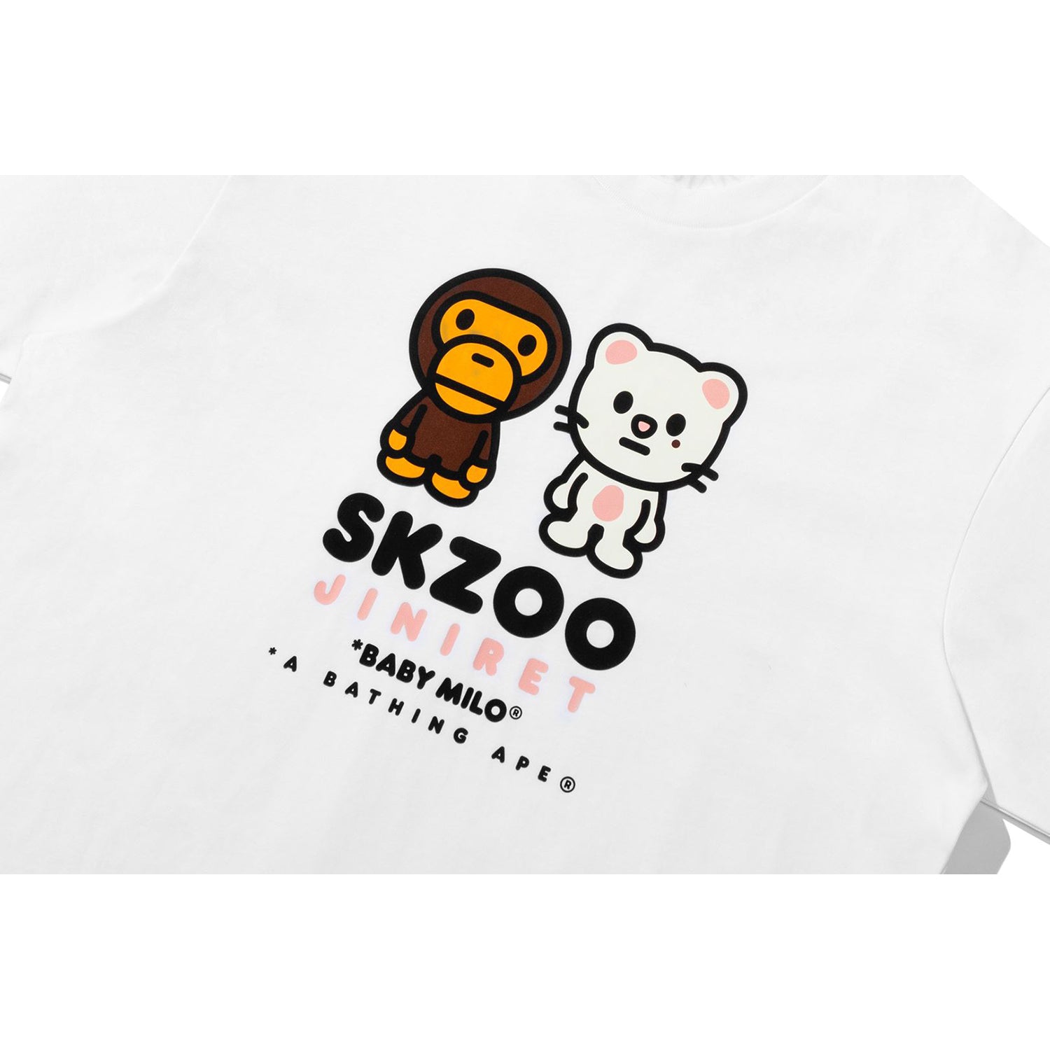 BAPE X STRAYKIDS JINIRET BABY MILO TEE LADIES – us.bape.com