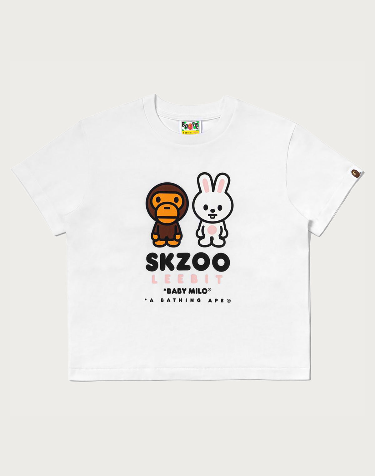BAPE X STRAYKIDS LEEBIT BABY MILO TEE LADIES