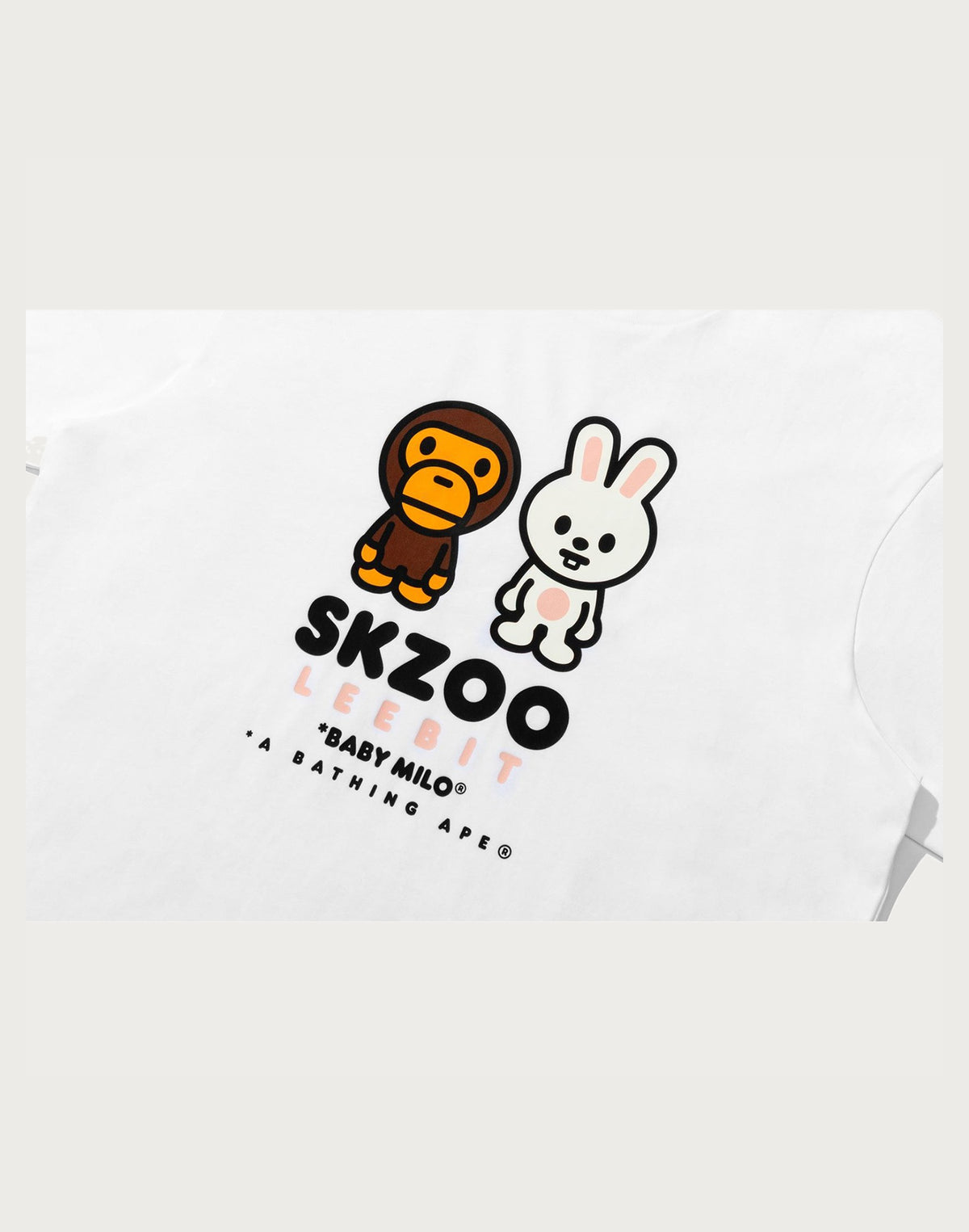 BAPE X STRAYKIDS LEEBIT BABY MILO TEE LADIES