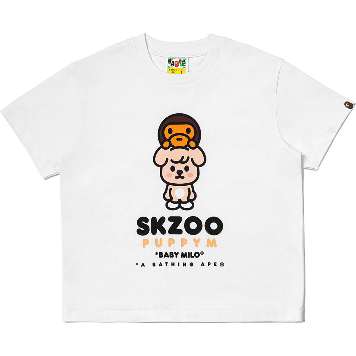 BAPE X STRAYKIDS PUPPYM BABY MILO TEE LADIES