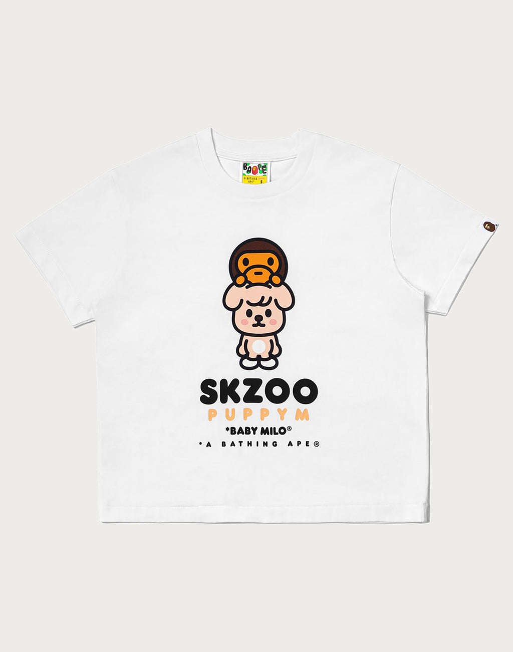 BAPE X STRAYKIDS PUPPYM BABY MILO TEE LADIES