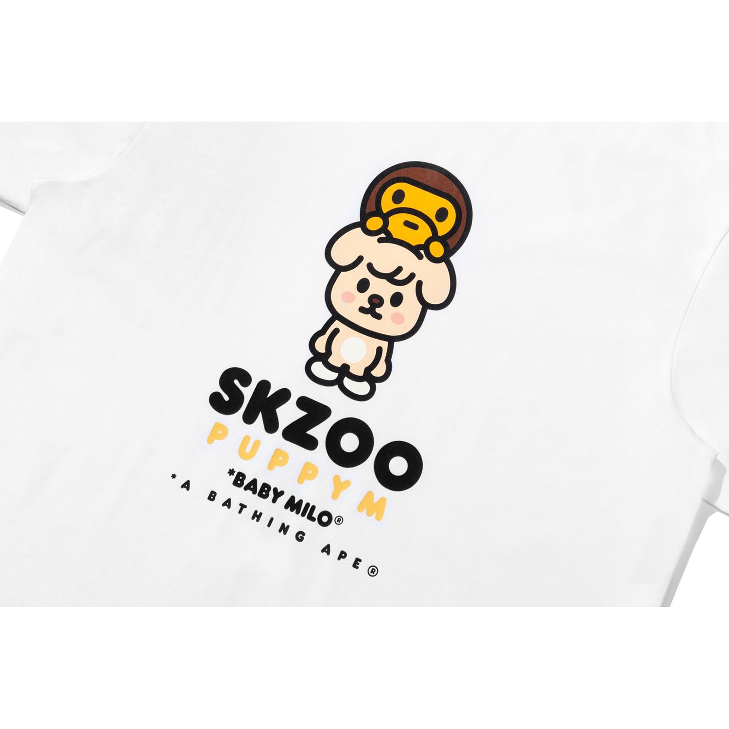 A BATHING APE STRAY KIDS PUPPYM tシャツ M BAPE X STRAYKIDS PUPPYM BABY MILO TEE LADIES – us.bape.com