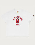BAPE X STRAYKIDS WOLF CHAN COLLEGE TEE LADIES