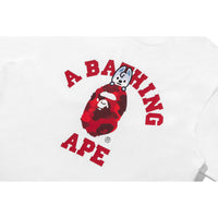 BAPE X STRAYKIDS WOLF CHAN COLLEGE TEE LADIES