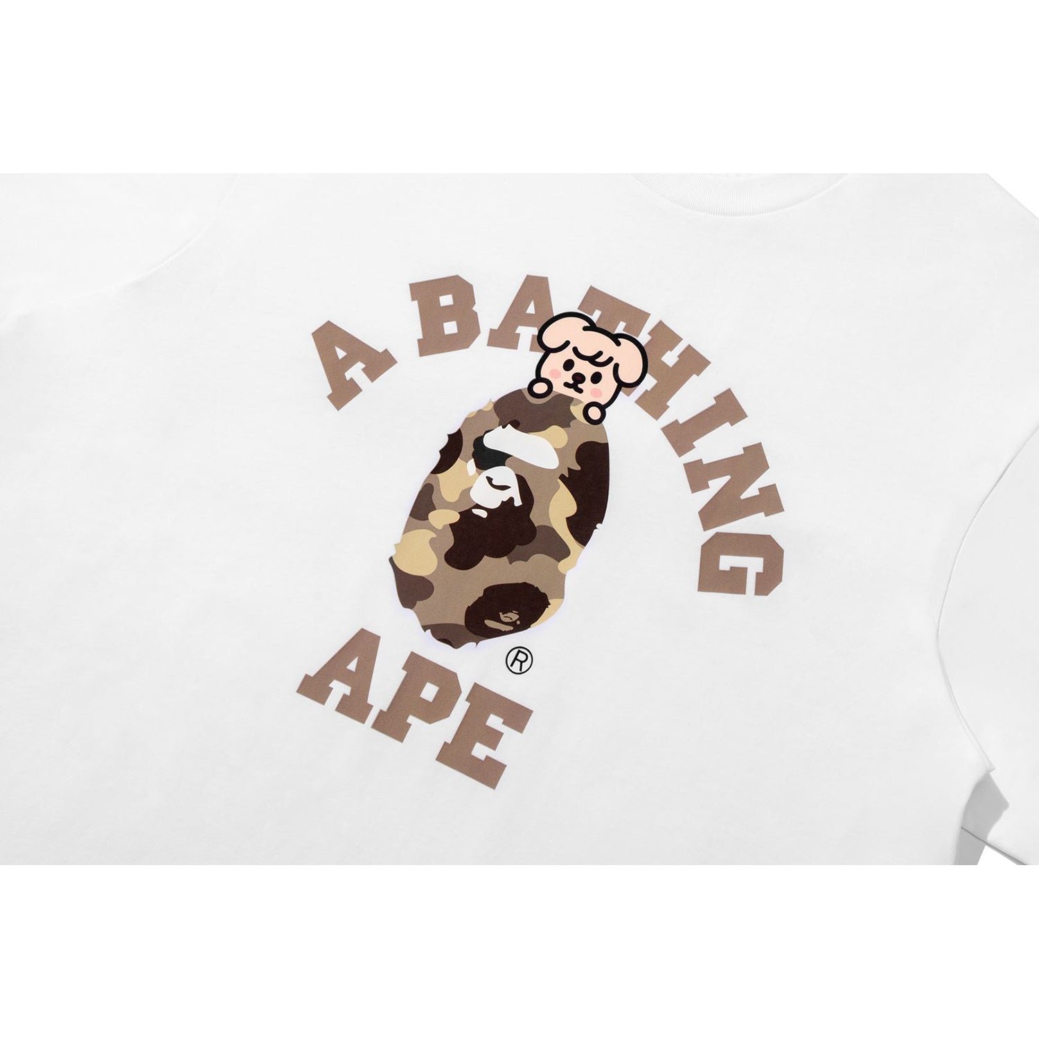 BAPE X STRAYKIDS PUPPYM COLLEGE TEE LADIES – us.bape.com