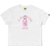 BAPE X STRAYKIDS LEEBIT COLLEGE TEE LADIES