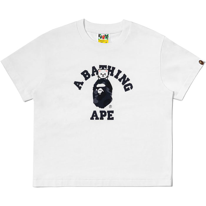 BAPE X STRAYKIDS JINIRET COLLEGE TEE LADIES