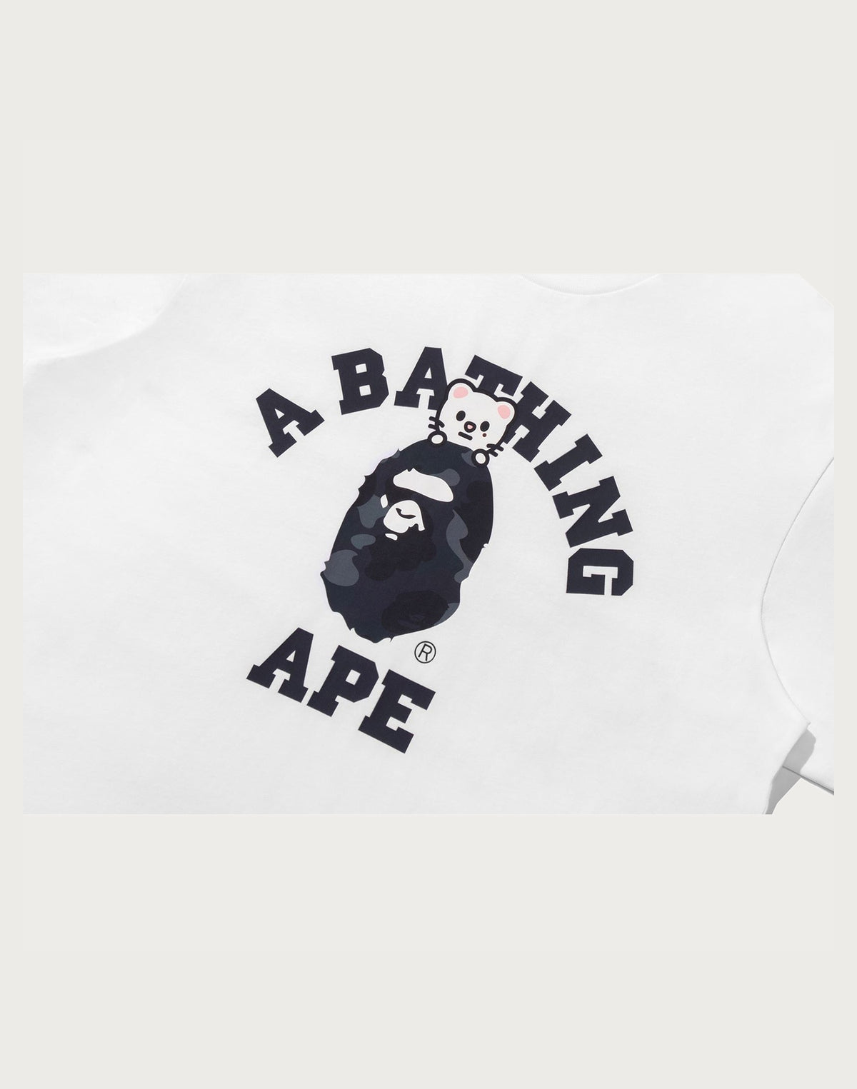 BAPE X STRAYKIDS JINIRET COLLEGE TEE LADIES