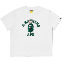 BAPE X STRAYKIDS FOXI.NY COLLEGE TEE LADIES