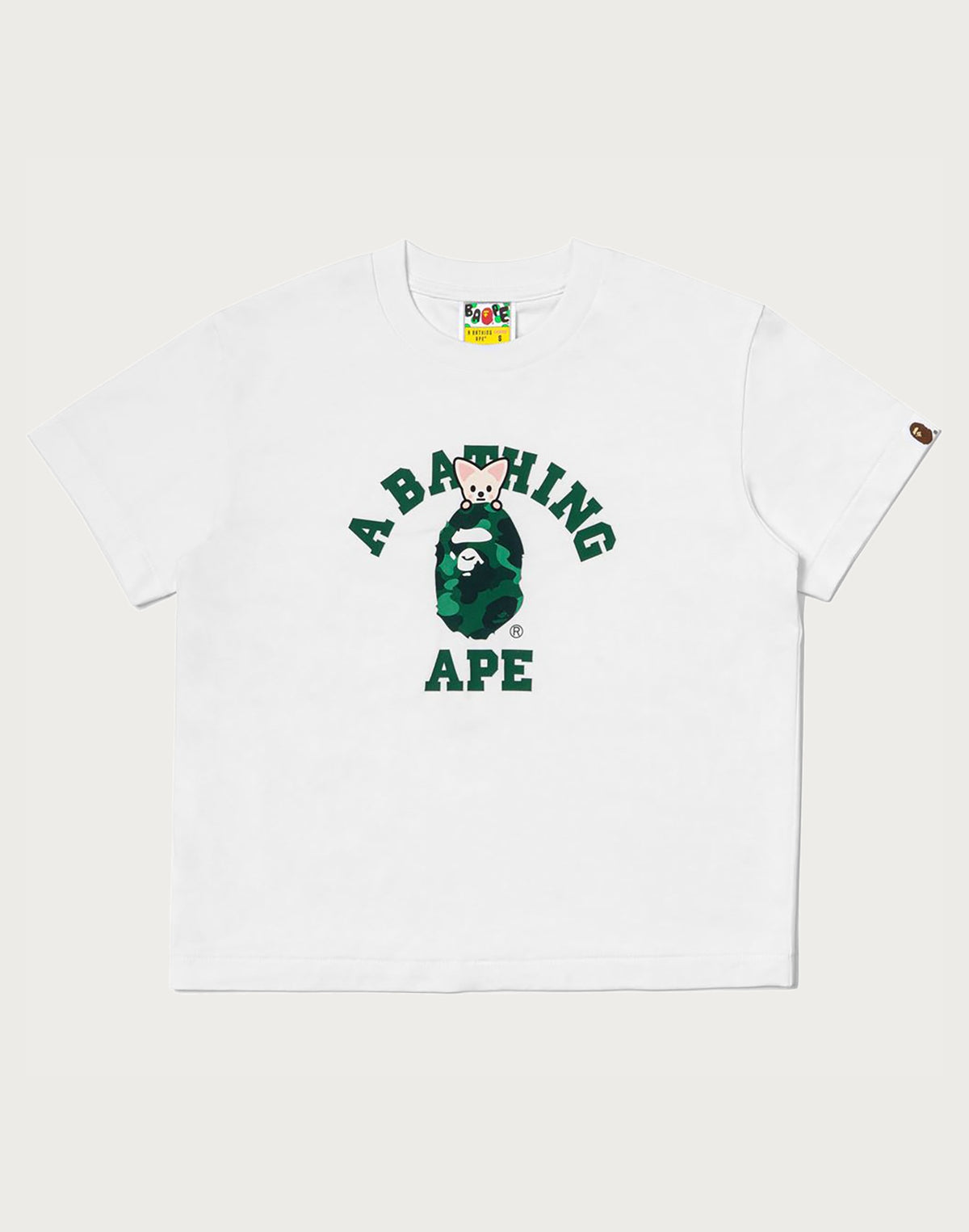BAPE X STRAYKIDS FOXI.NY COLLEGE TEE LADIES