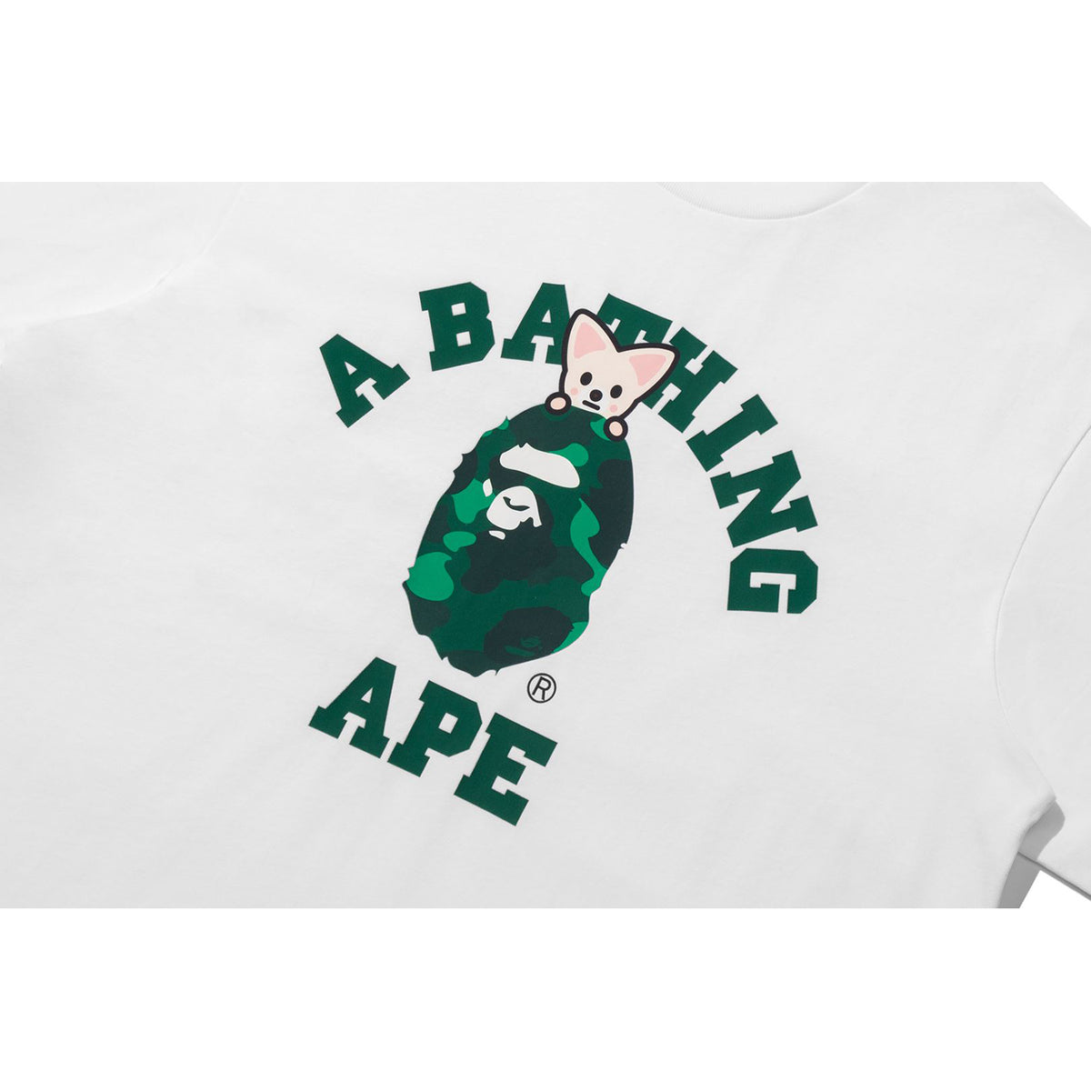 BAPE X STRAYKIDS FOXI.NY COLLEGE TEE LADIES