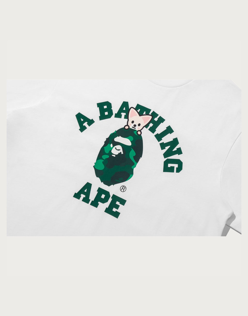 BAPE X STRAYKIDS FOXI.NY COLLEGE TEE LADIES