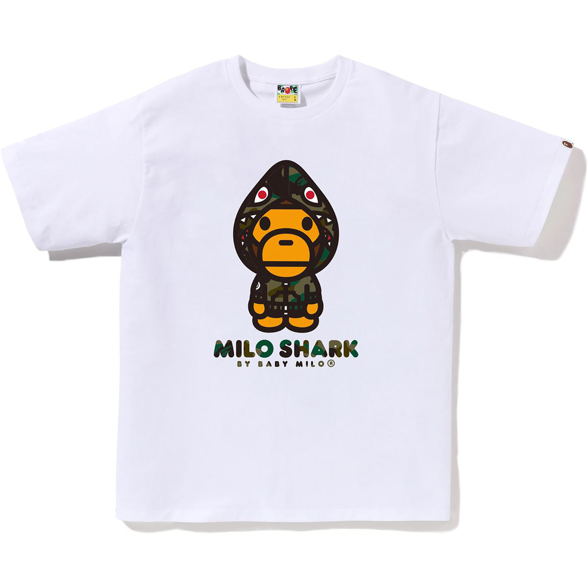 1ST CAMO MILO SHARK FZH TEE MENS
