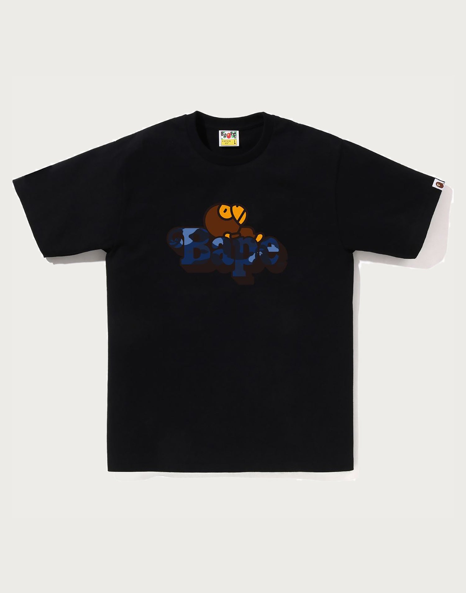 COLOR CAMO MILO ON BAPE TEE MENS