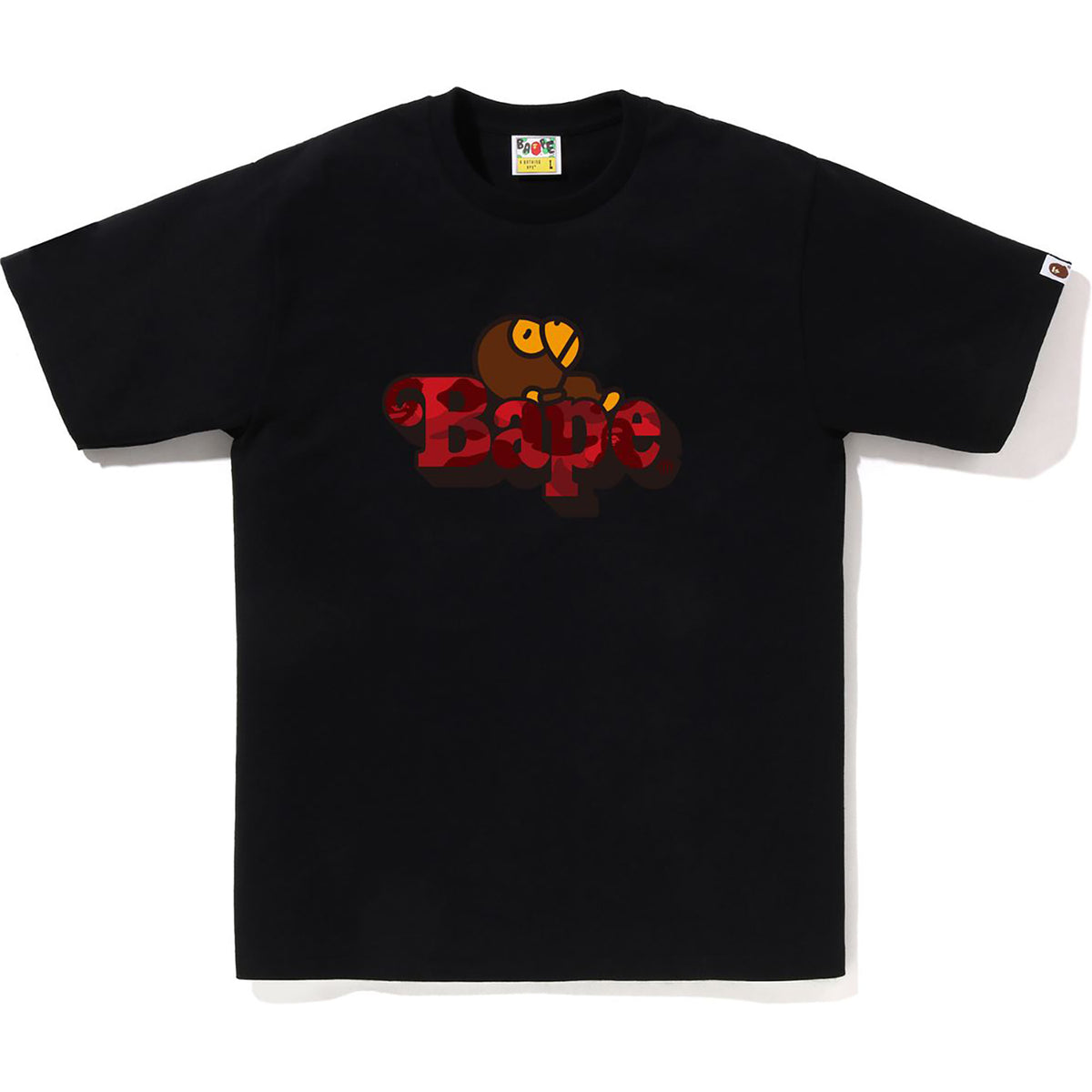 COLOR CAMO MILO ON BAPE TEE MENS