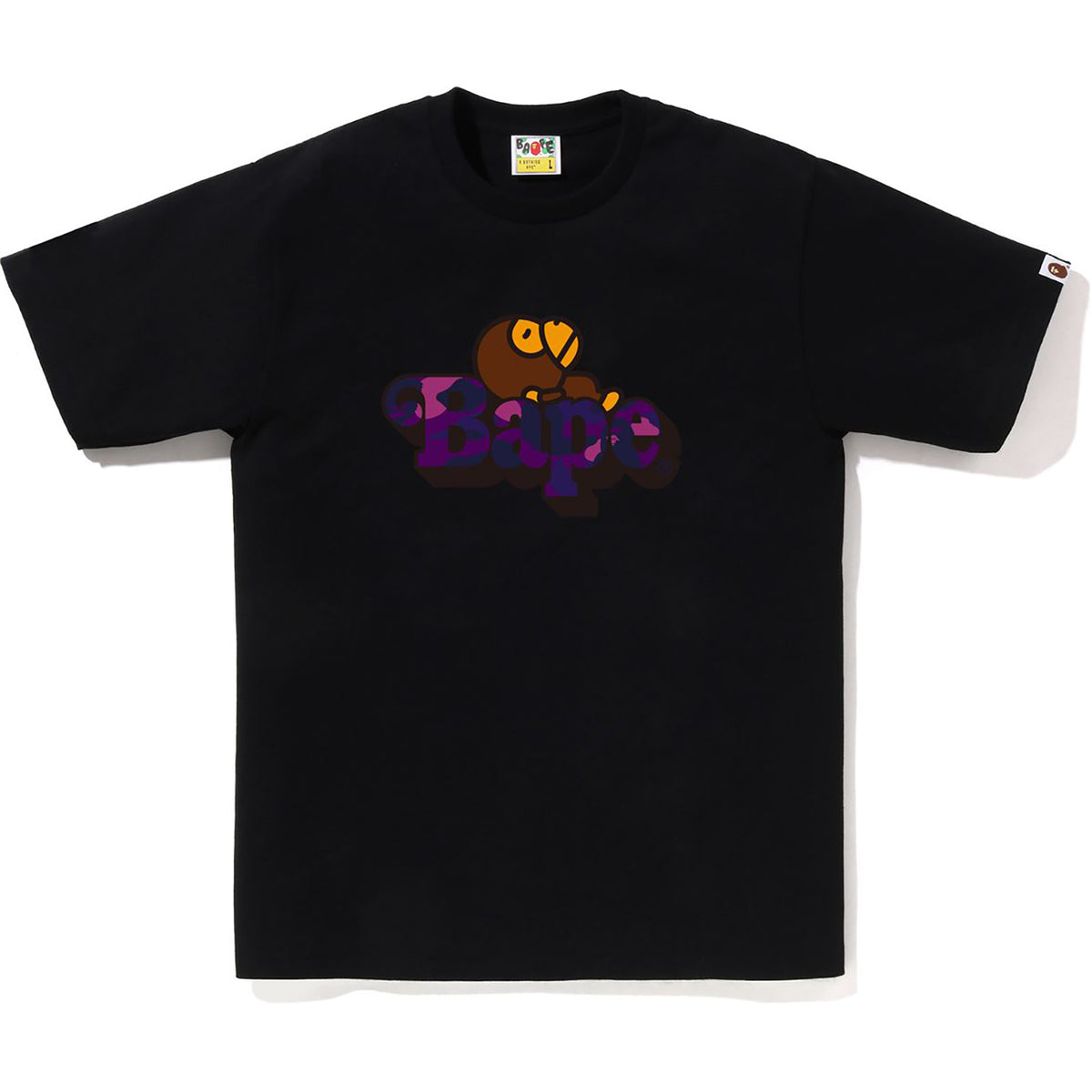 COLOR CAMO MILO ON BAPE TEE MENS