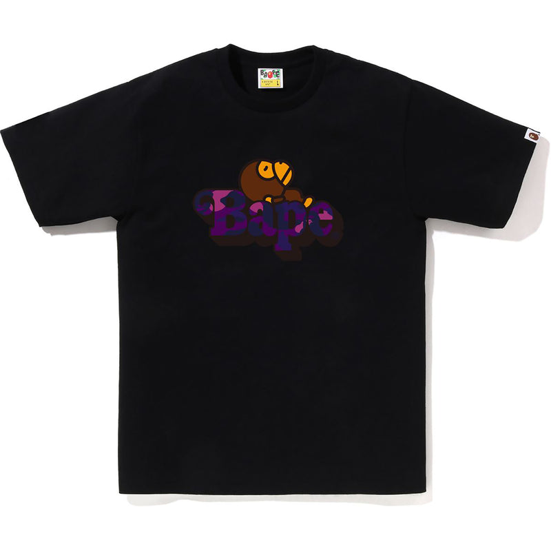 COLOR CAMO MILO ON BAPE TEE MENS