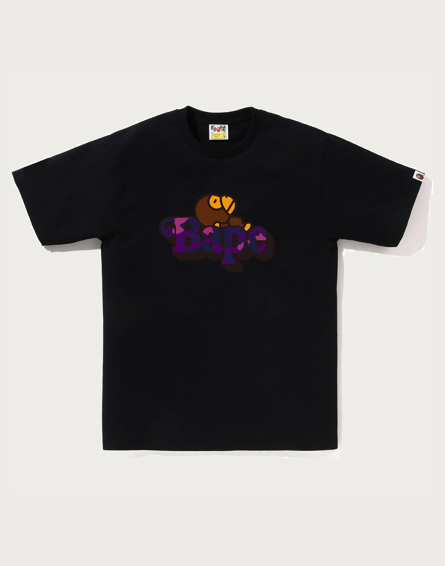 COLOR CAMO MILO ON BAPE TEE MENS
