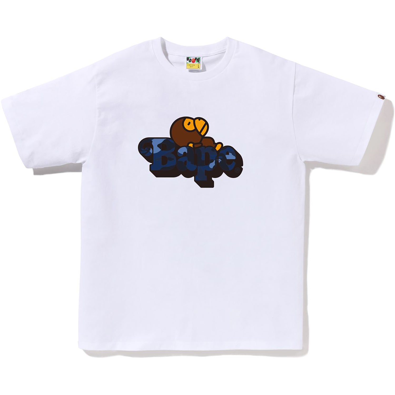 COLOR CAMO MILO ON BAPE TEE MENS – us.bape.com