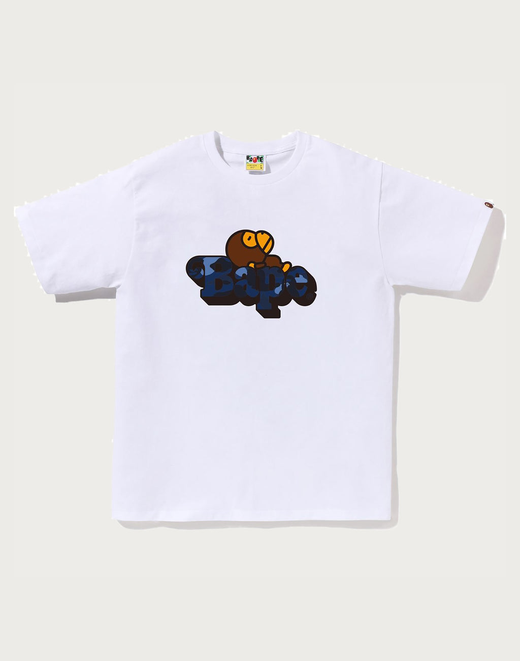 COLOR CAMO MILO ON BAPE TEE MENS
