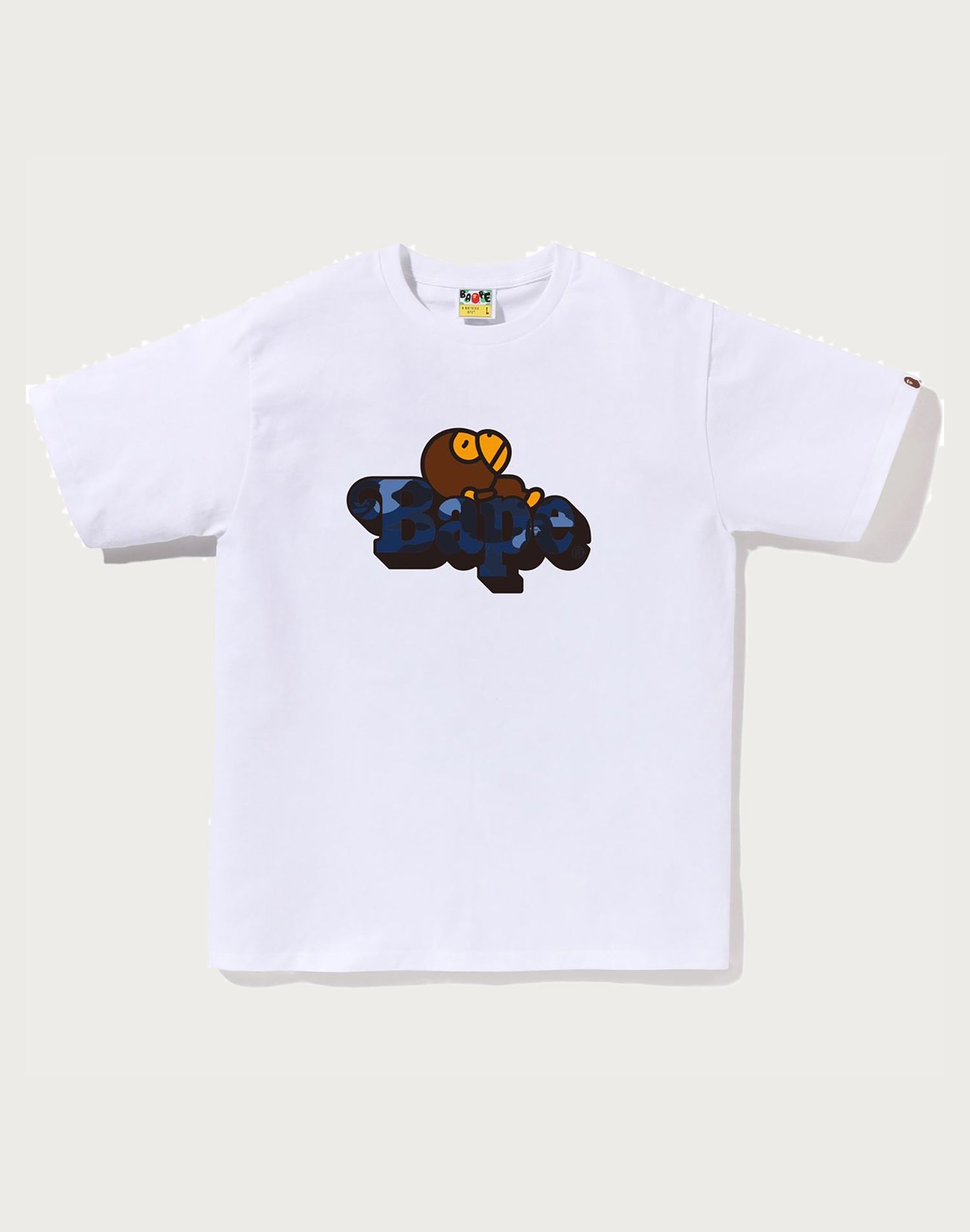 COLOR CAMO MILO ON BAPE TEE MENS