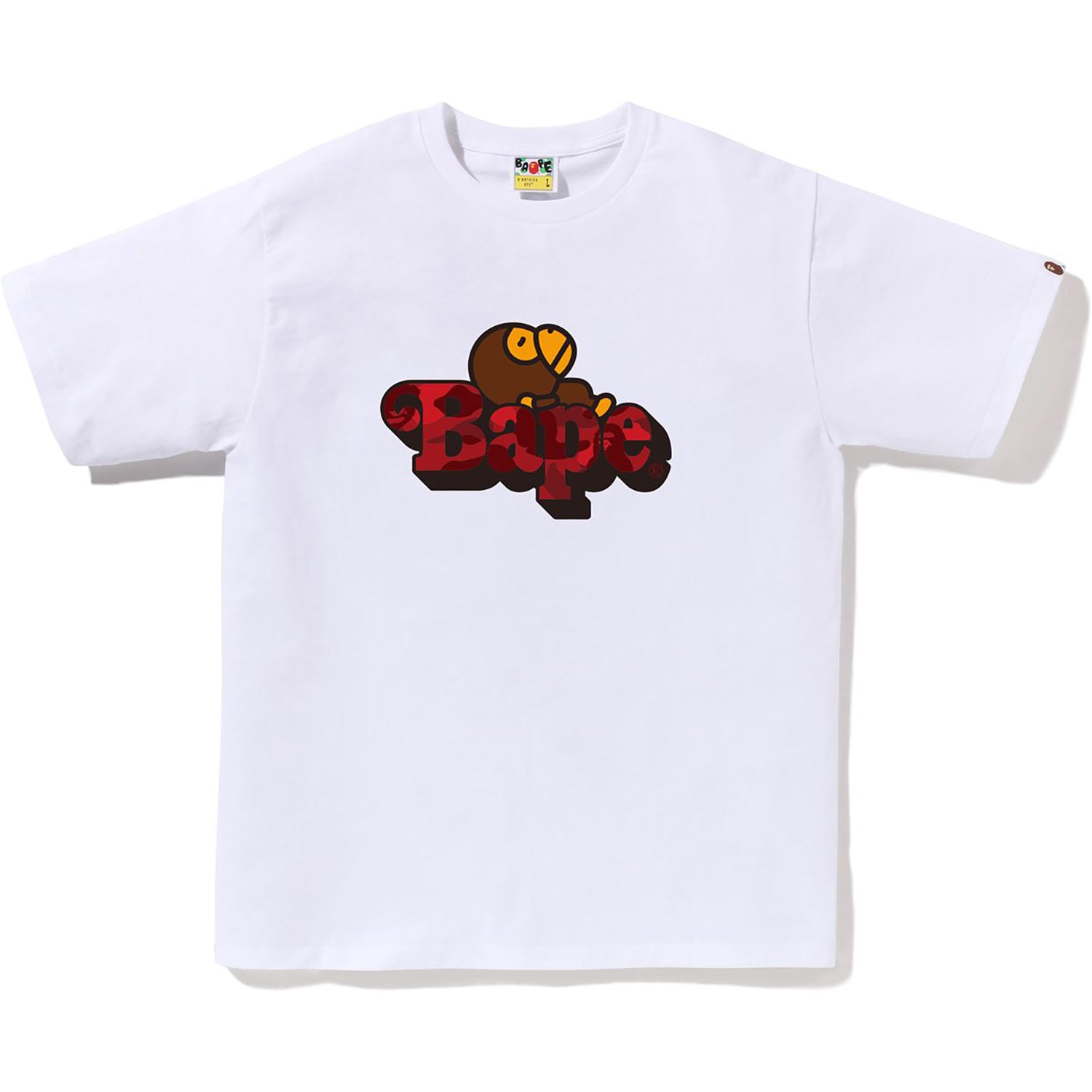 COLOR CAMO MILO ON BAPE TEE MENS – us.bape.com
