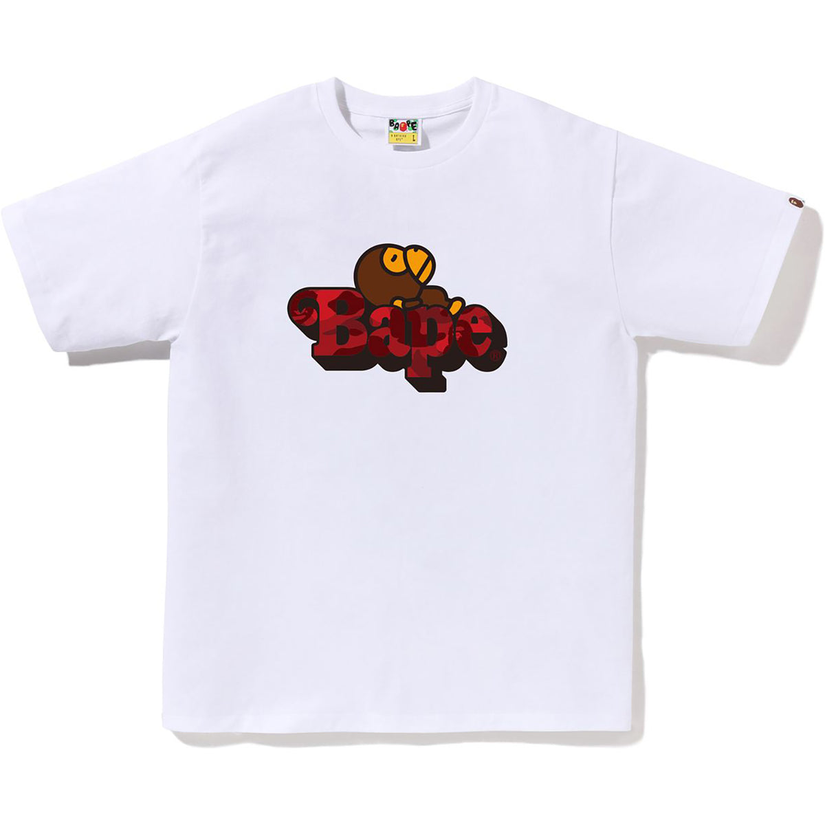 COLOR CAMO MILO ON BAPE TEE MENS