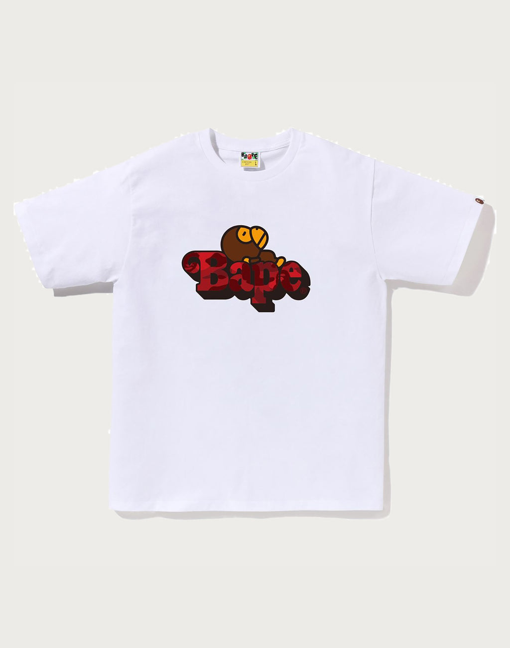 COLOR CAMO MILO ON BAPE TEE MENS