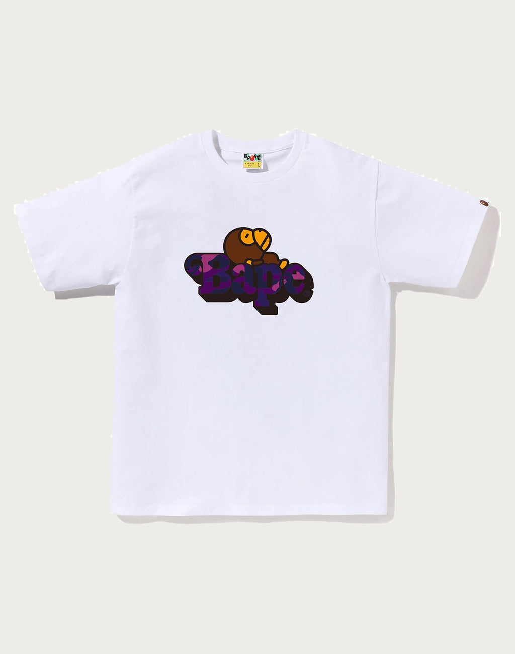 COLOR CAMO MILO ON BAPE TEE MENS