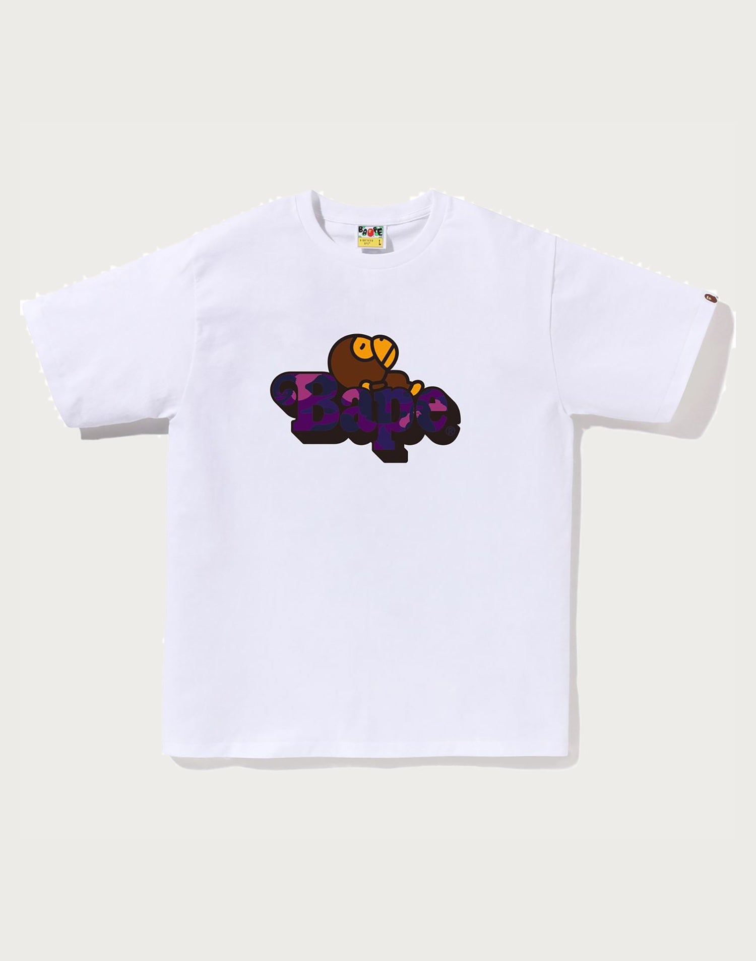COLOR CAMO MILO ON BAPE TEE MENS