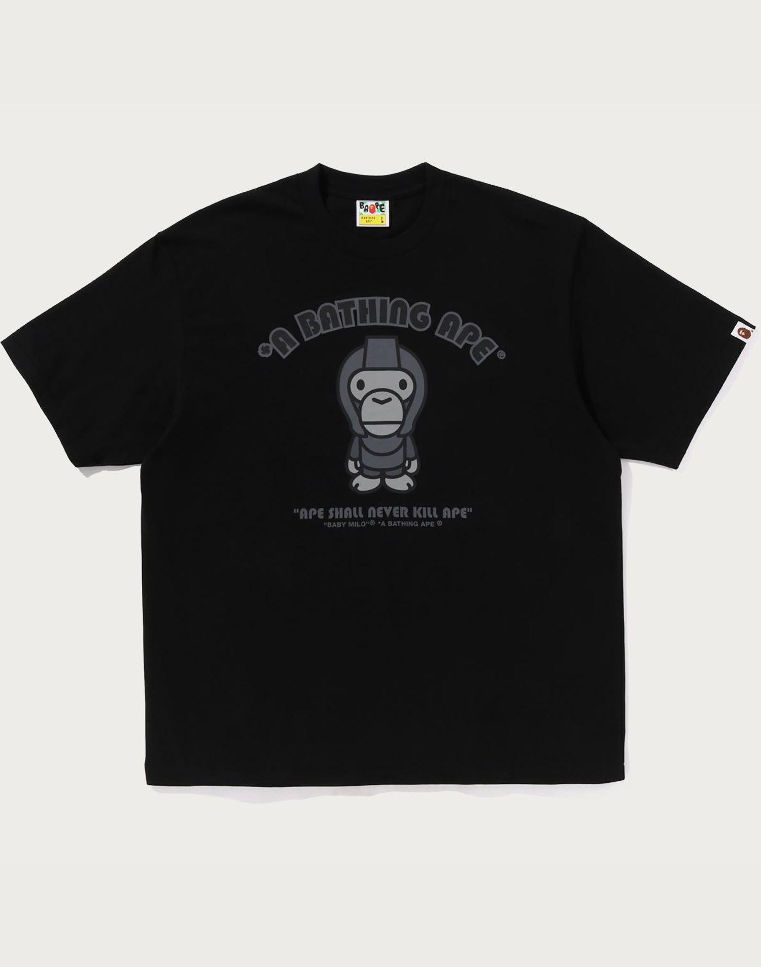 BAPE Mens General Milo Relaxed Fit Cotton T-Shirt FW 2025 – us