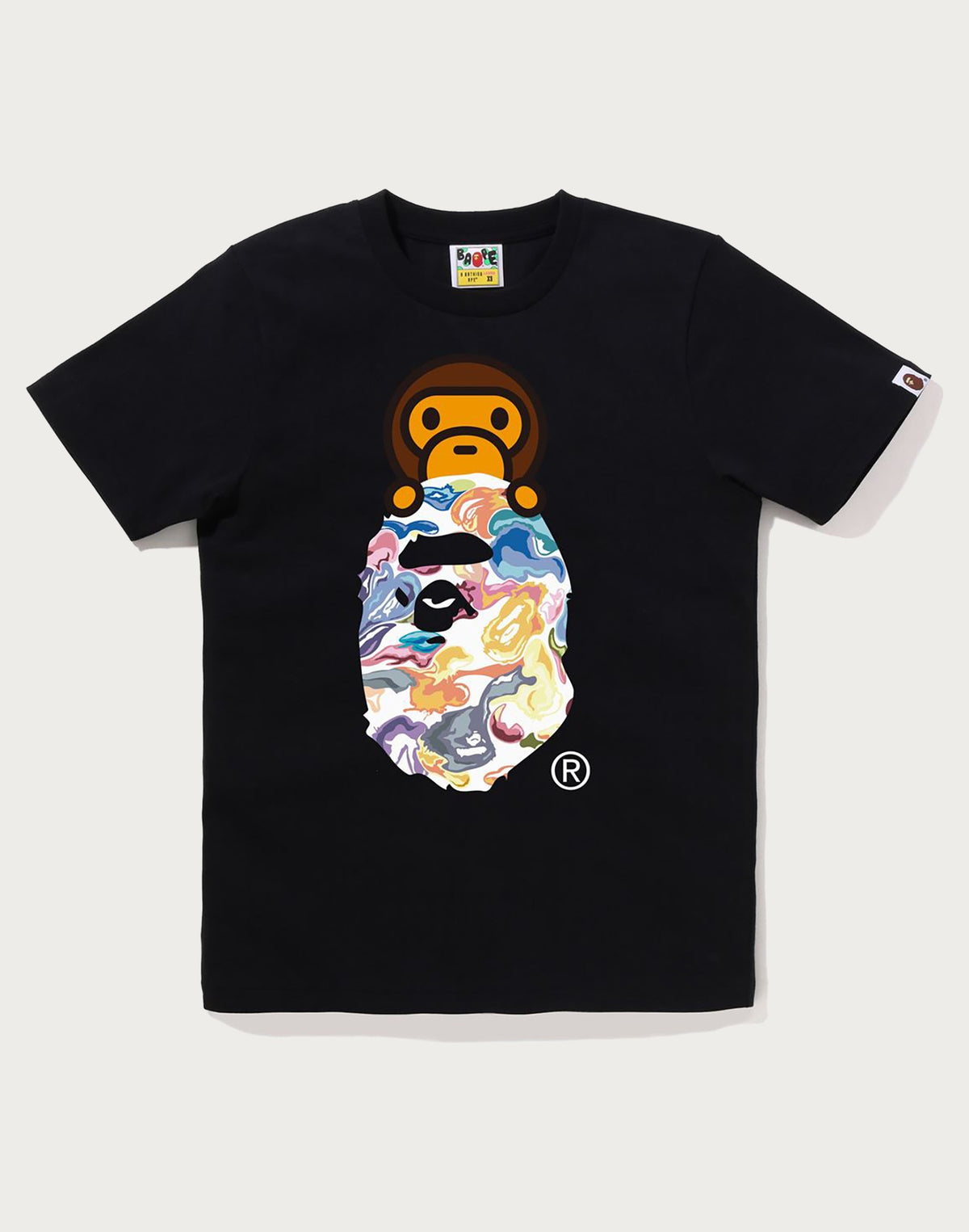 ART CAMO MILO ON APE HEAD TEE LADIES