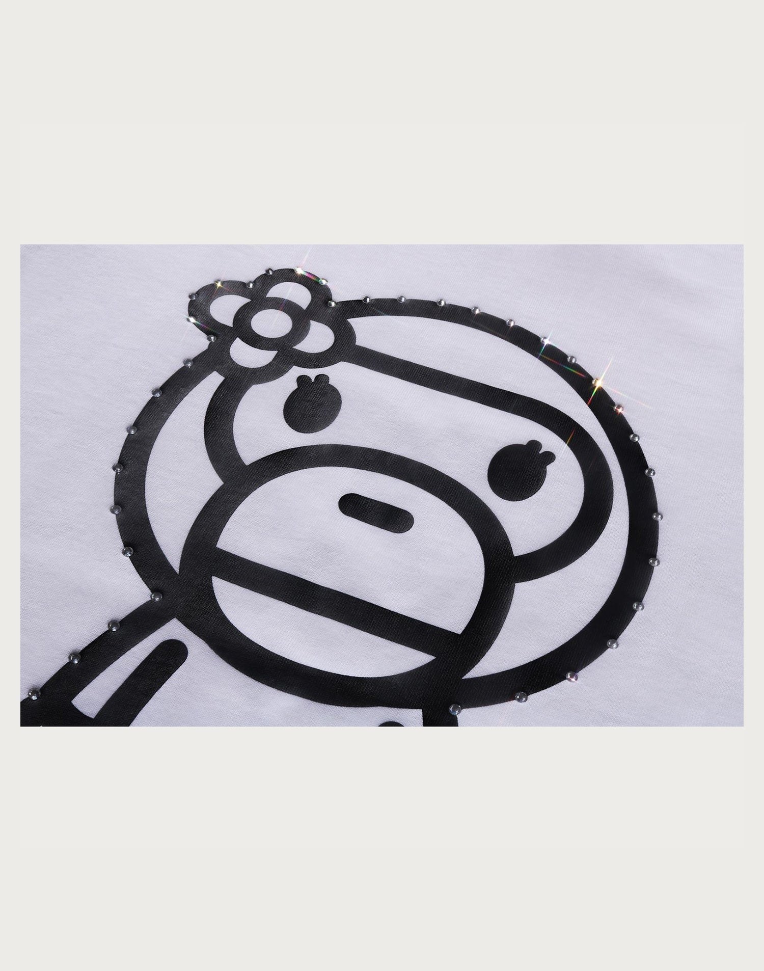 CRYSTAL STONE BIG BABY LISA TEE LADIES