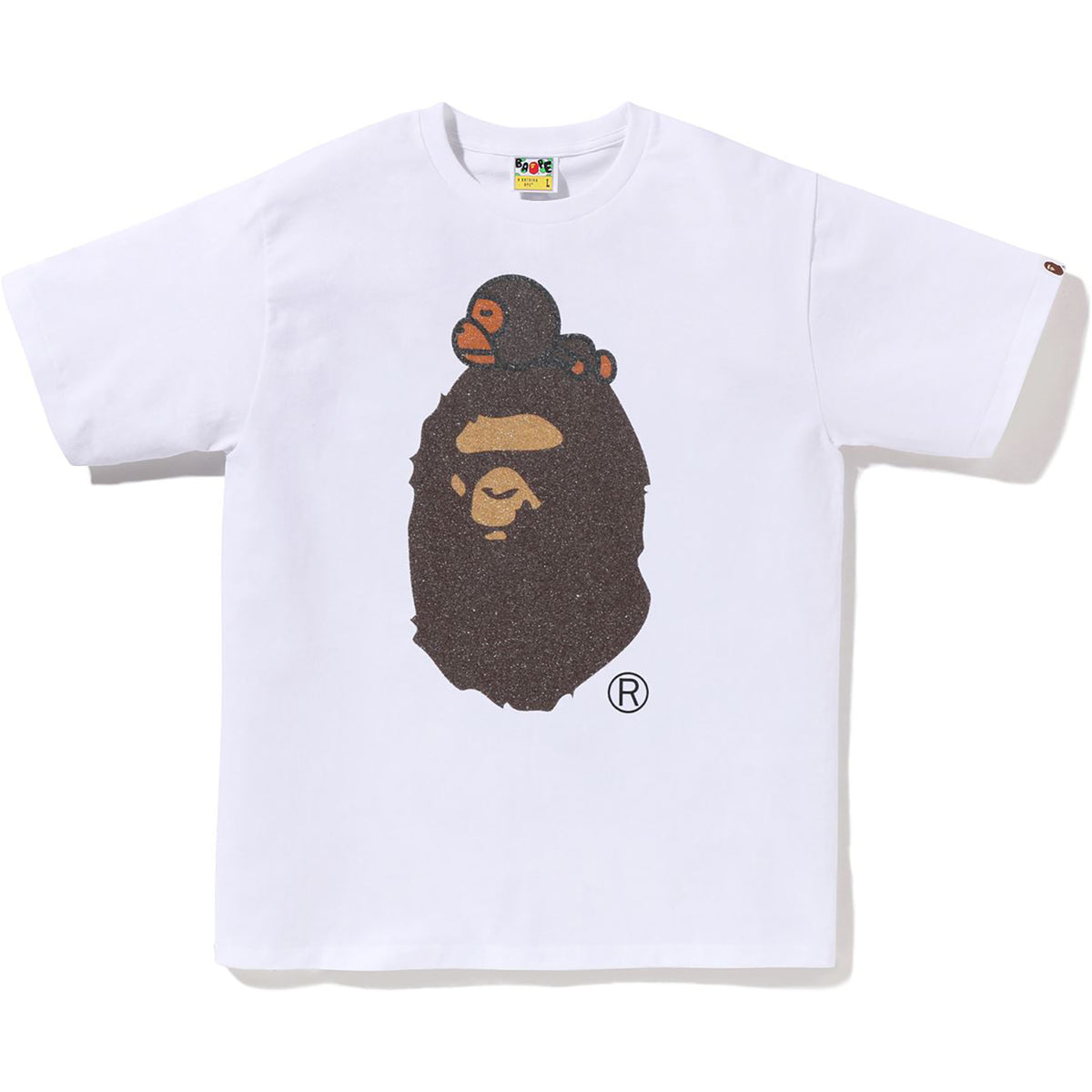 GLASS BEADS MILO ON BAPE TEE MENS