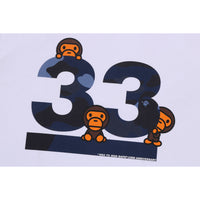 A BATHING APE 33RD ANNIV. BABY MILO TEE MENS