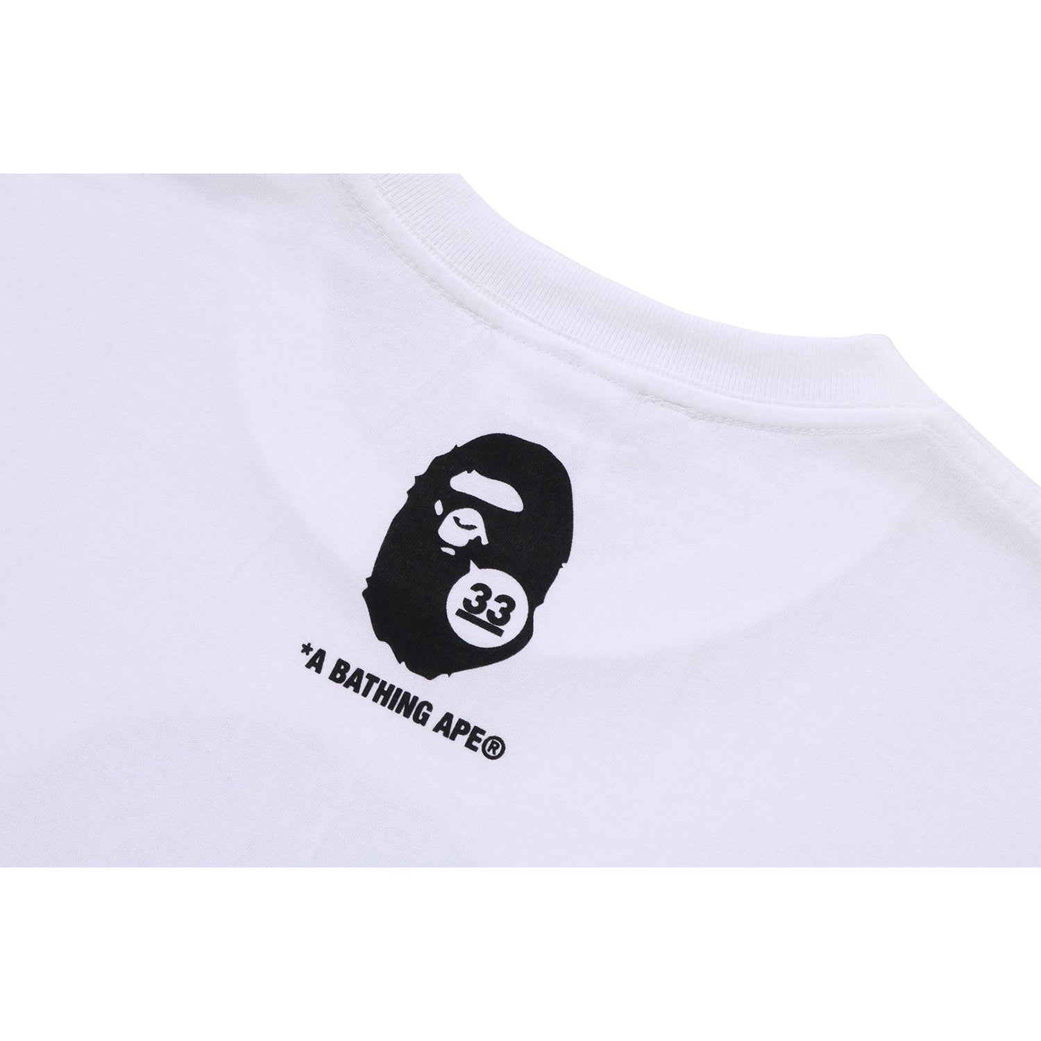 A BATHING APE 33RD ANNIV. BABY MILO TEE MENS